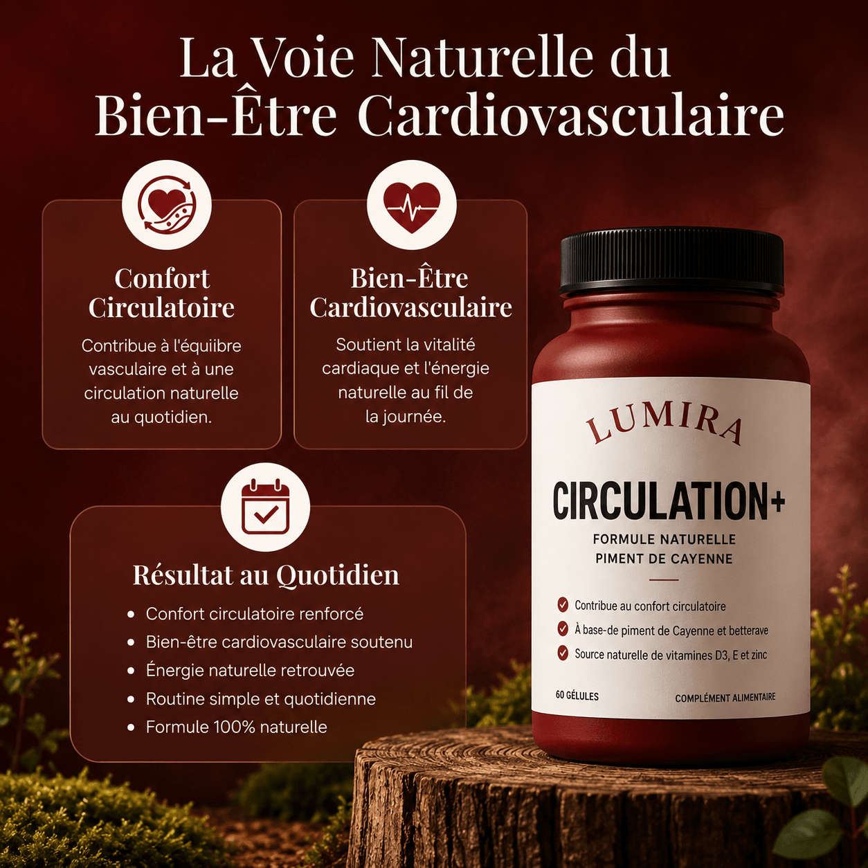 Gélules Circulation+